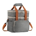 thumbnail image 2 of Bolsa térmica portátil para lonchera, bolsa térmica para alimentos fríos y calientes, bolsa térmica con Doble capa, 2 of 9