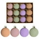 thumbnail image 1 of Juego De 12 Adornos Navideños Texturizados De 6 Cm Decoraciones Y Adornos Festivos Para El Árbol Para Alegrar Las Fiestas, 1 of 2