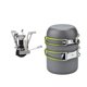 thumbnail image 1 of Kits de Desorden de Utensilios de Cocina Al Aire Libre de Aluminio Que Excursión Campamento Duradero de de de Comida Baoblaze Kits de desorden para utensilios de cocina al aire libre, 1 of 7