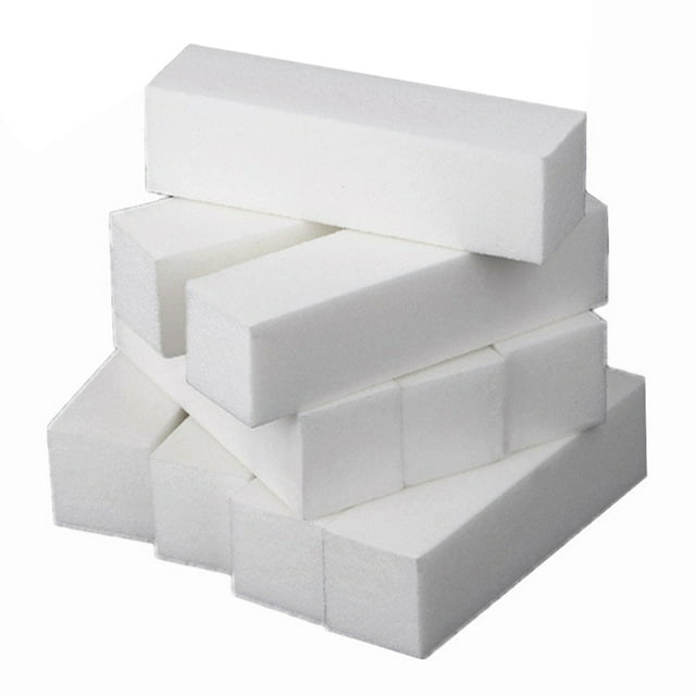 Miangastore 20pcs Nail Grinding Buffer Sanding Blocks Sponge Files Manicure Polisher Tools