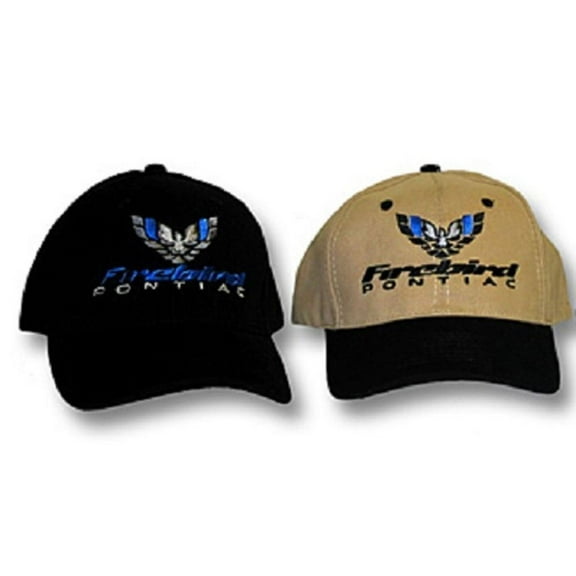 Pontiac Firebird Logo Hat adjustable fit 2 colors available