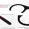 thumbnail image 4 of Wweixi Filter Wrench 1pcs Filter Removal Tool Filter Separator Black Easy To Materials Scope Of Application, 4 of 6