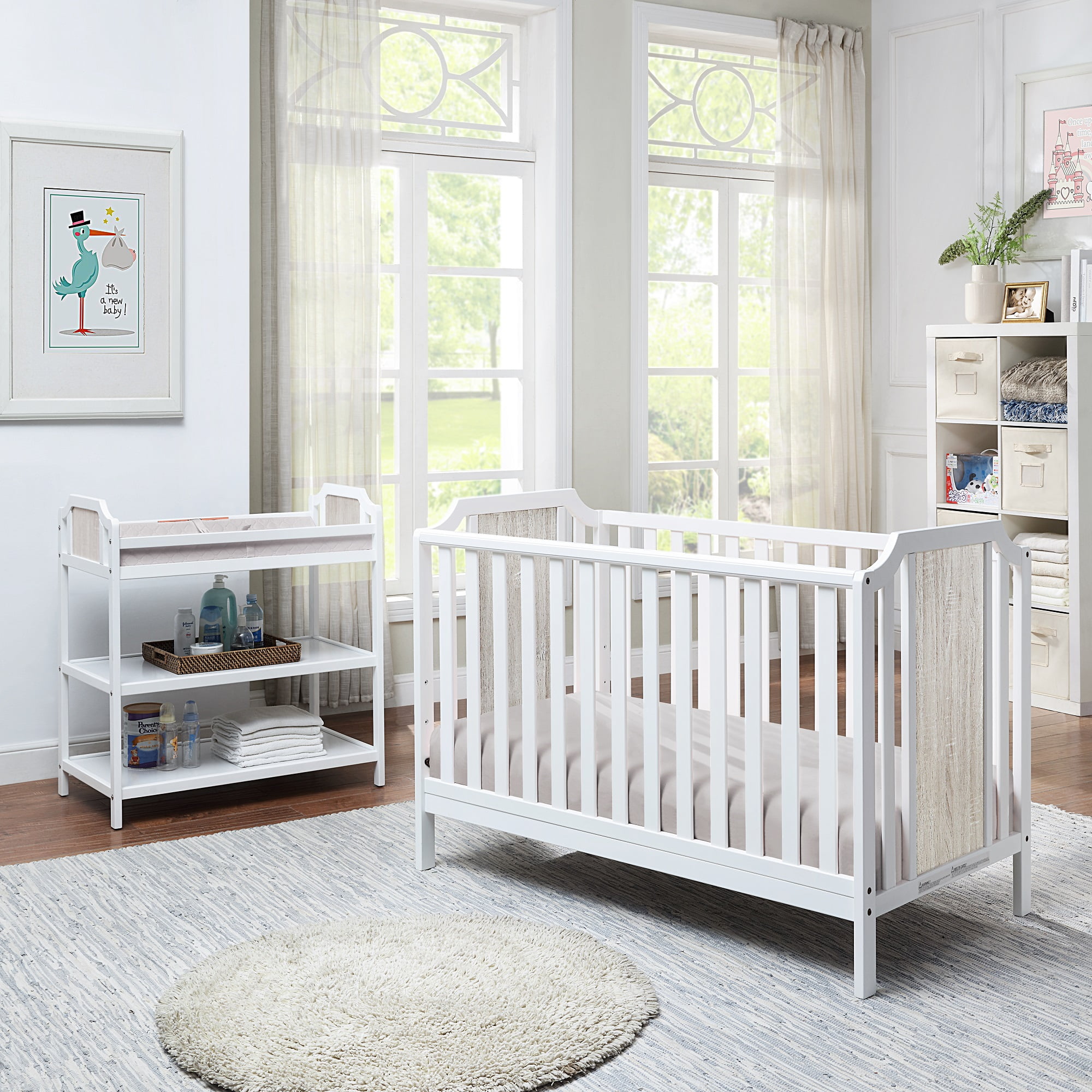 Suite Bebe Brees Guard Rail in White Finish
