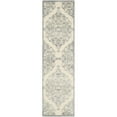 thumbnail image 3 of SAFAVIEH Paradise Alannah Damask Vines Runner Rug, Grey/Multi, 2'2" x 8', 3 of 7