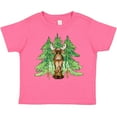 thumbnail image 3 of Inktastic Alaska Moose and Trees Boys or Girls Toddler T-Shirt, 3 of 5