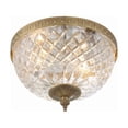 thumbnail image 6 of Crystorama Lighting - Two Light Ceiling Mount - Ceiling Mount - Cortland Flush, 6 of 11