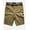 Tan, variant on Tommy Hilfiger Youth Boys School Uniform Cotton Chino Shorts with Belt