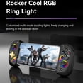 thumbnail image 4 of Gamepad Controlador Juegos Joystick Inalámbrico D8 Telescópico Con Turbo/Gyro 6 Ejes/Diente Vibración Compatible RGB 5.2 para Android/iPhone/Switch/PS4/PC Azul, 4 of 9