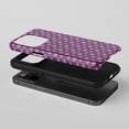 thumbnail image 2 of Paw Print For All iPhone Series Tough Phone Case Pattern Purple, 2 of 7