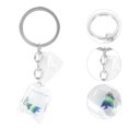 thumbnail image 3 of Resin Key Chain Tropical Fish Pendant Key Ring Fish Water Bag Charm Bag Decor, 3 of 7