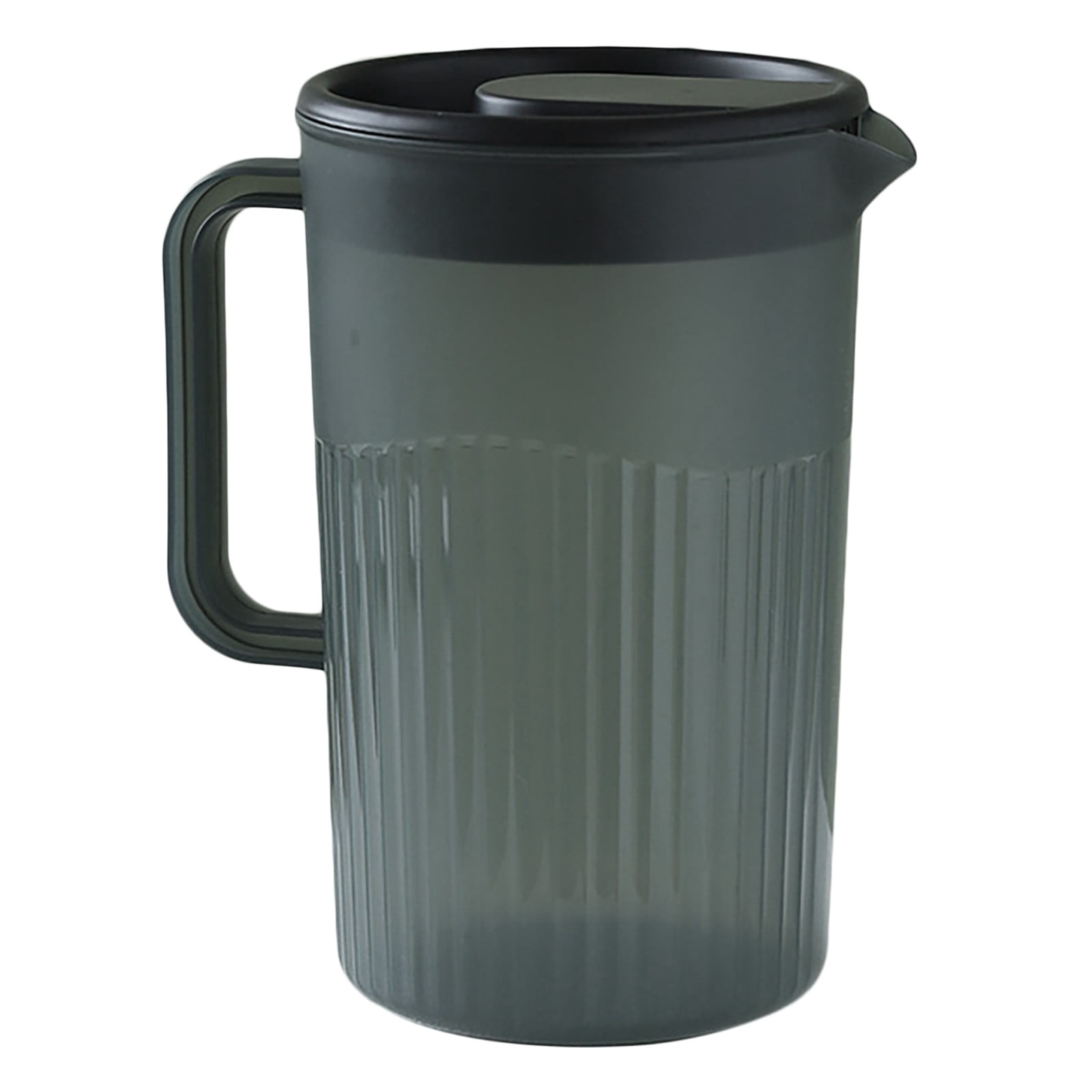 XIPYYKM 2.5L Plastic Pitcher with Lid Large Capacity High Temperature Cold for Juice Tea Exquisite Appearance, with 4Pcs Cup
