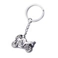 thumbnail image 2 of Motorcycle Keychain Simple Design Metal Solid Pendant Fashion Smooth Surface Men Key Holder Ring Keyring Birthday Souvenir Christmas Gifts, 2 of 8