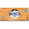 Busch Light Peach Domestic Beer 12 Pack 12 fl oz Aluminum Cans 4.1 ABV