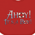 thumbnail image 4 of Inktastic Ahoy It's a Boy Boys Baby Bib, 4 of 4
