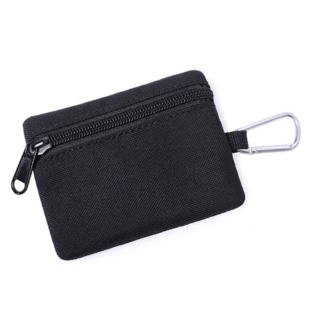 Simple Camping Mountain Climbing Fishing Key Bag Can Compact Coin Purse Buckle Storage Be Y8J2