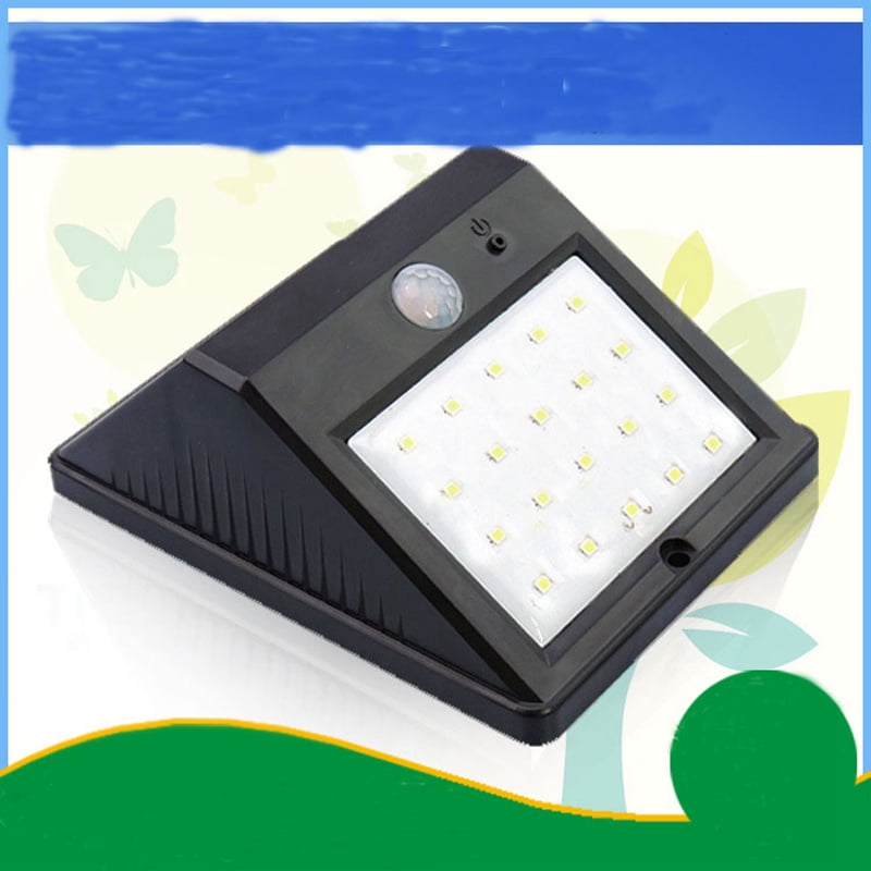 20 Led Solar Panel Powered Motion Sensor Wall Lamp Outdoor Light 20 Led Solar Panel Powered Motion Sensor Wall Lamp Outdoor Light Garden Security For Patio Deck Yard
