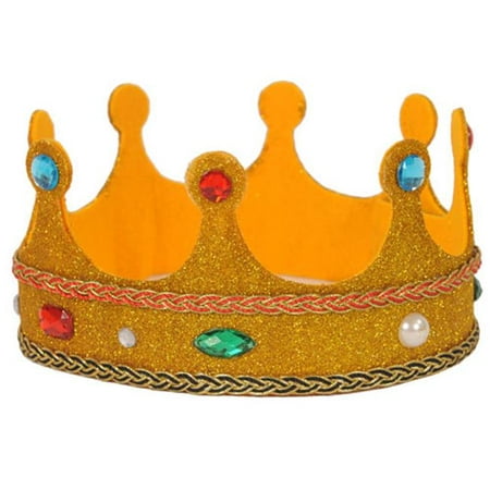 Dress Up America 611-L-A Adult Kings Low Crown