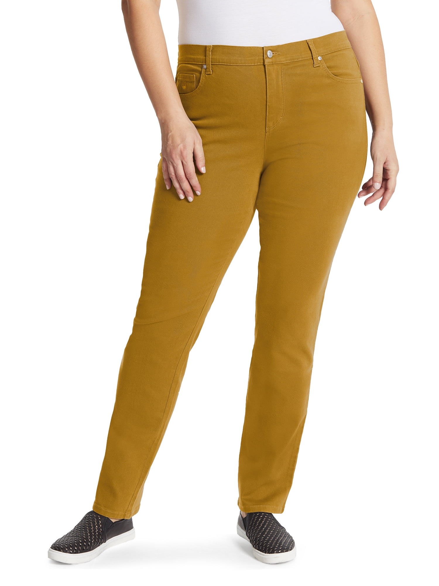 Gloria Vanderbilt High Rise Straight 