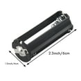 thumbnail image 5 of 2Pcs Black Battery Holder for 3 x 1.5V AAA Batteries Flashlight Torch, 5 of 8