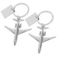 thumbnail image 6 of LOLIPPYY 2-Pack Airplane Keychains: Mini Aircraft Model Key for Backpack, Aviation Gifts for and, 6 of 7