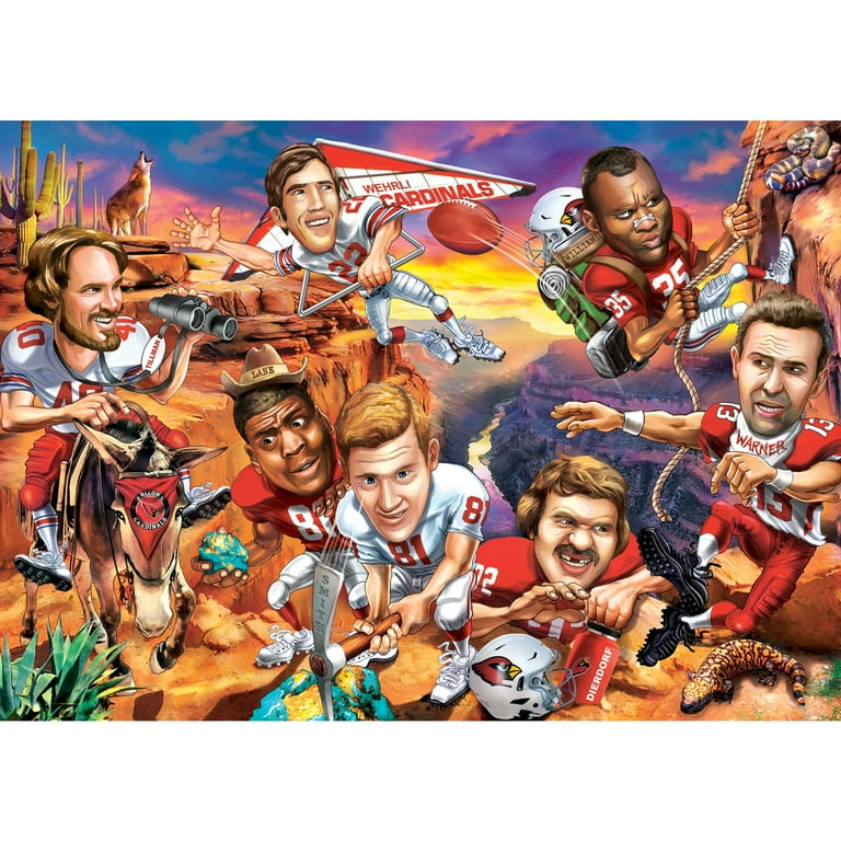 MasterPieces 500 Piece Puzzle - NFL Arizona Cardinals All-Time
