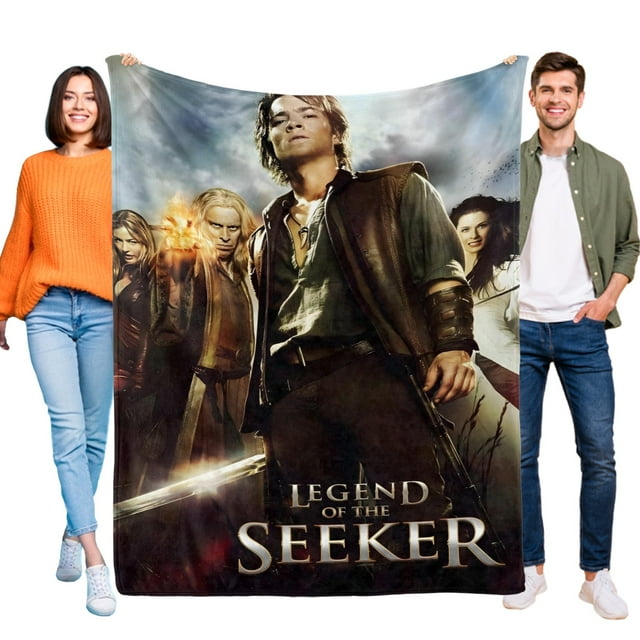 La Leyenda del Buscador anti-pilling, suave, ligera, esponjosa y acogedora de lujo para hogar y cocina – Perfecta para niños y adultos,100x130cm