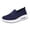 Blue, variant on EKVAHL Women's Orthopedic Sneakers - New Slip on Walking Shoes Orthopedic Stretch Diabetic Casual Walking Wide Shoes with Arch Support, Comfort Women's Orthopedic Platform Sneakers Pink