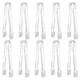 thumbnail image 1 of Aparatos de cocina, Accesorios de cocina, Utensilios de cocina, Herramientas de cocina, Pinzas de plástico para servir, Pinzas de plástico desechables, Utensilios de cocina transparentes para servir e, 1 of 8