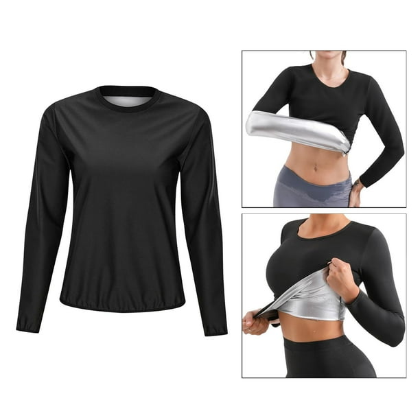 Traje de sauna Cola para Mujer Negro XL