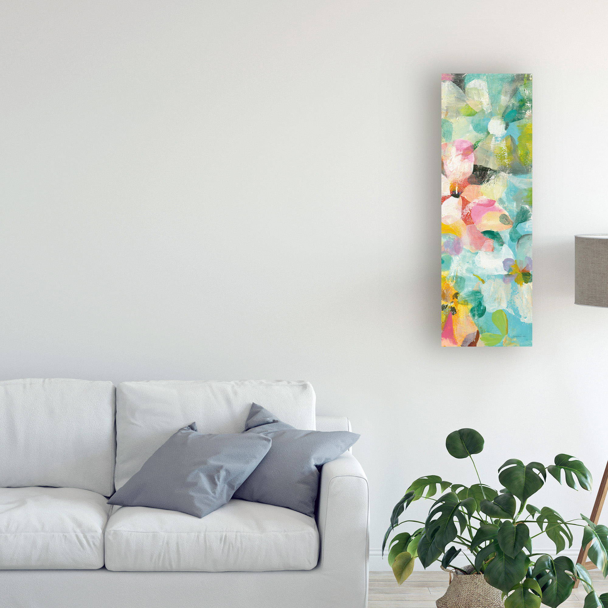 Trademark Fine Art 'Happy Garden III' Canvas Art by Danhui Nai