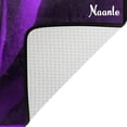 thumbnail image 4 of GZHJMY Purple Rose Non Slip Area Rug for Living Dinning Room Bedroom Kitchen, 2' x 3'(24 x 36 Inches / 60 x 90 cm), Purple Rose Nursery Rug Floor Carpet Yoga Mat, 4 of 6