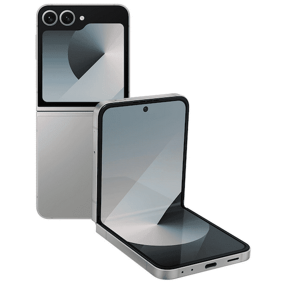 Restored Samsung Galaxy Z Flip6 SM-F741U Spectrum Only 256GB Silver Shadow (Refurbished)