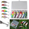 thumbnail image 4 of LOS PESCA Cebado Artificial Kit Hunding Minnow Trout Crank Bait Bass Fish (6pcs), 4 of 9