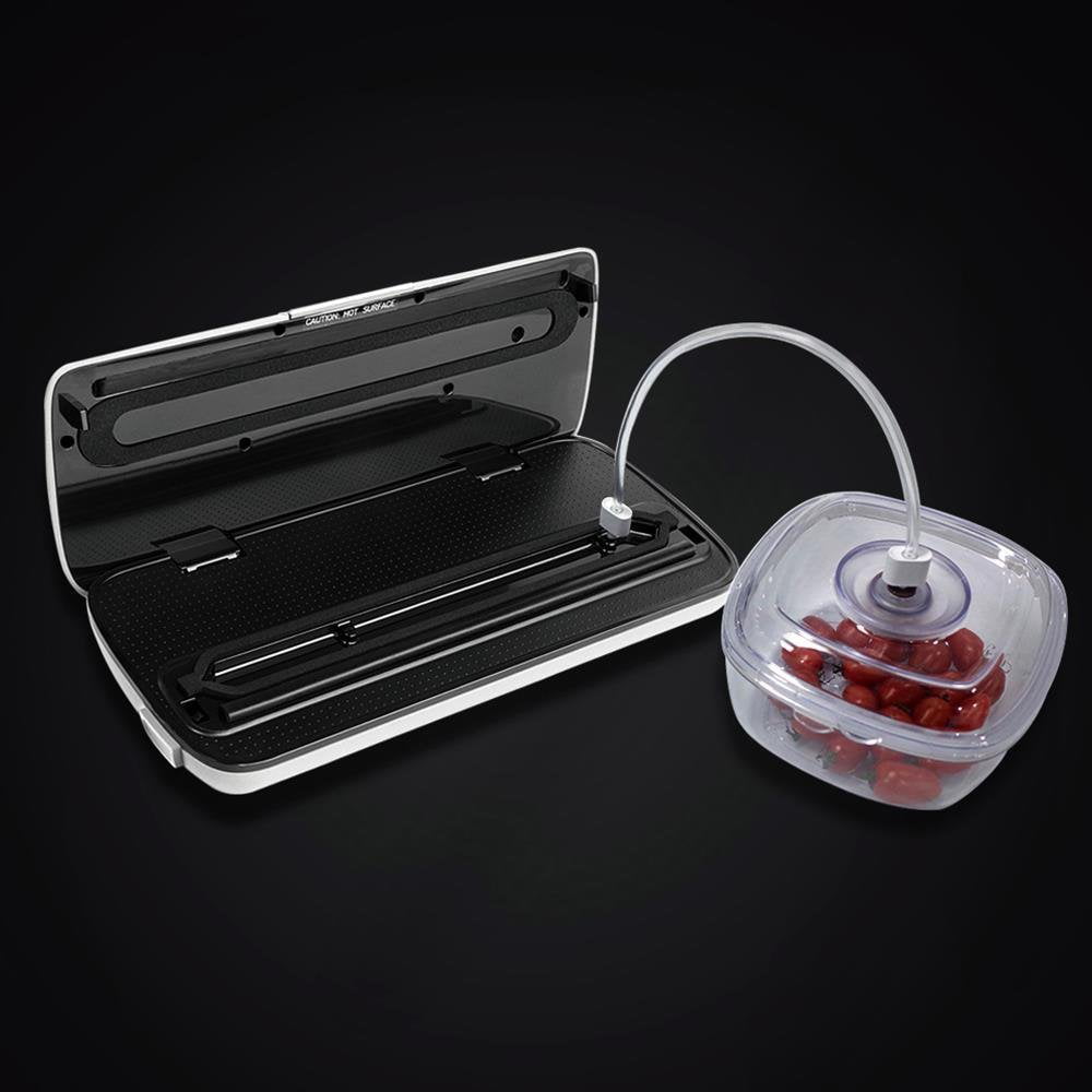 Nutrichef PKVSCN1L Kitchen Air Vacuum Sealer Container - Air Sealing Food Canister Accessory (1+ Liter)