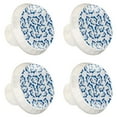 thumbnail image 2 of 4 Pcs Shark Knobs for Kitchen Cabinet Cupboard Dresser Bookcase Drawer Pulls Handles Round Home Decor, 2 of 8