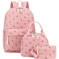thumbnail image 5 of Bow Backpack Bags Set, Furenl Cute Kawaii Backpack Set – Aesthetic Daypack With Bow Design & Organizer, Backpack, 5 of 9