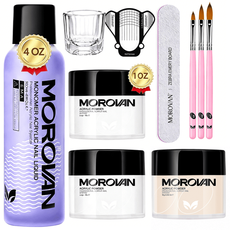 Morovan Acrylic Nail Kit With Powder & Liquid photo 1