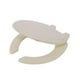 thumbnail image 3 of Asiento Redondo Para Wc Abierto Color Hueso Urrea ARA04, 3 of 4