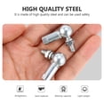 thumbnail image 2 of Miangastore Steel Ball Joint Rod End Bearing 2Pcs Round Shape for Automation Equipment 1.06X0.87X0.31in, 2 of 8