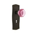 thumbnail image 5 of Nostalgic Warehouse Prawap_Psg_234_Kh Prairie Solid Brass Rose Passage Door Knob Set -, 5 of 7