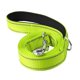 thumbnail image 1 of Correa reflectante Fernando para perros grandes medianos y pequeños fácil de limpiar acolchada para entrenamiento correr caminar verde fluorescente, 1 of 8