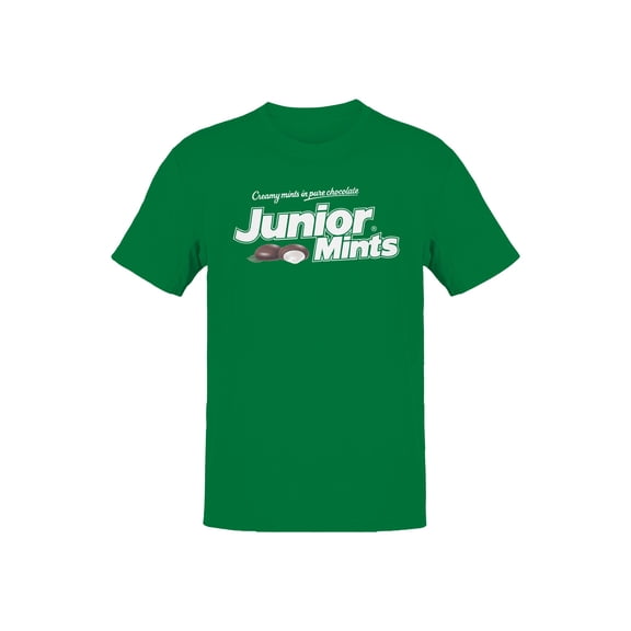 Officially Licensed Junior Mints Creamy Chocolate Mint Delight Men's T-shirt