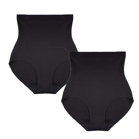 4 Pack Women's High Waist Bikini Panties - Laser Cut, Seamless, Comfy Briefs (Sizes S-XL)