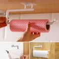 thumbnail image 2 of MTFun Paper Towel Holder Wall Mount Paper Towel Rack Self Adhesive Under Cabinet Paper Towel Holder 11.2 Inch Toilet Paper Holder for Kitchen Bathroom Cabinets, 2 of 8