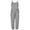 Grey, variant on HNMKIU Girls Romper & Jumpsuit — Playful Solid Strapless Jumpsuit for Toddlers and Kids Backless Playsuit Summer Outfit Easy-On Clothing Yellow,5 Years