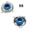 thumbnail image 6 of BAMILL 2PCS H1 H4 Car LED Headlight Lamp Bulb Base Adapter Sockets Retainer Holder, 6 of 7