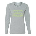 thumbnail image 3 of Green Señoritas Funny Cinco de Mayo Cinco De Mayo Womens Long Sleeve T-Shirt, Heather Grey, Large, 3 of 5