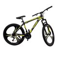 thumbnail image 1 of Bicicleta de montaña Bywell rodada 26 de 21 velocidades acero al carbono Amarilla, 1 of 4