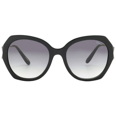 Chopard SCH354V 0700 Women's Shiny Black Acetate Frame Sunglasses