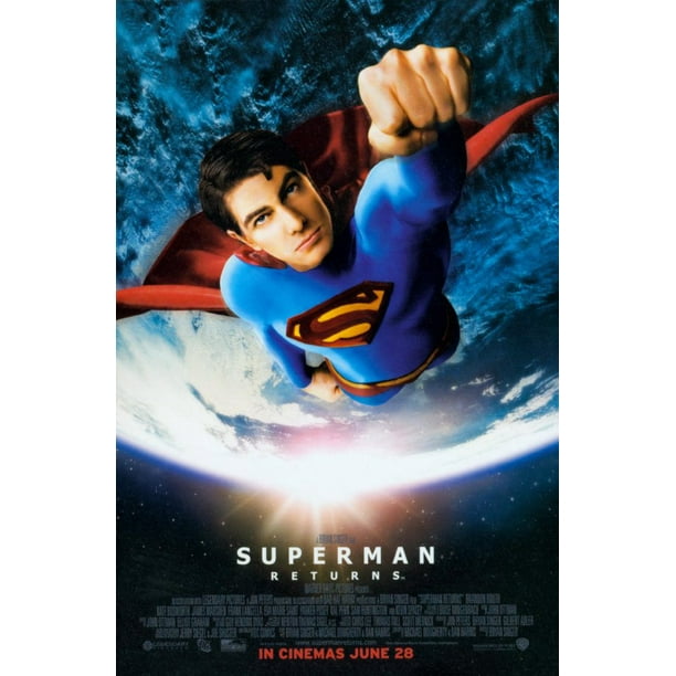 Superman Returns Movie Poster Style X 11 X 17 06 Walmart Com Walmart Com